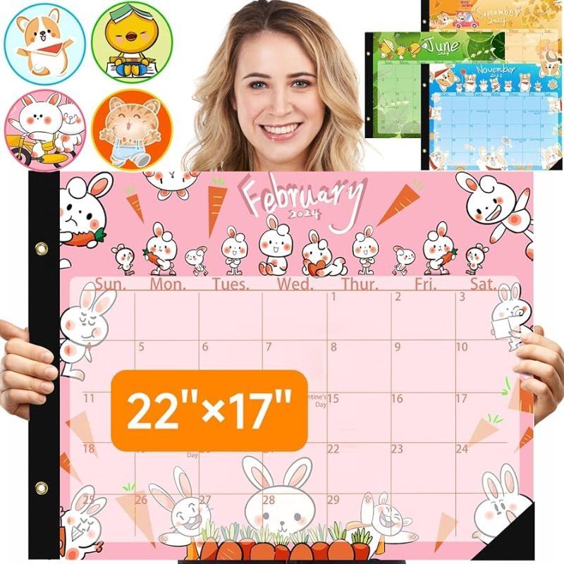 Photo 1 of **STOCK IMAGE IS A REFERENCE ONLY**  TONTRE DESK CALENDAR 2024