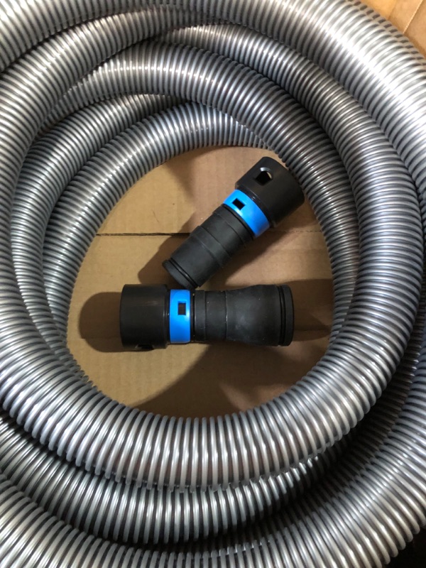 Photo 1 of 20 ft. Hose with Dust Collection Power Tool Adapters for Wet/Dry Vacuums