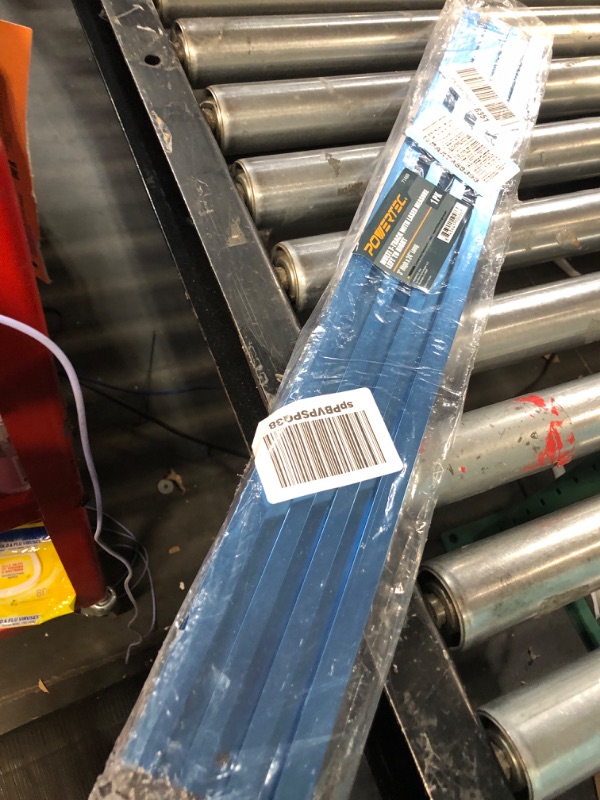 Photo 1 of POWERTEC 71489 Aluminum Multi T-Track Fence with Laser Measure Left to Right, 3” High x 24" Long Multi Track 8 slots, 24" T-Track with Right Measure