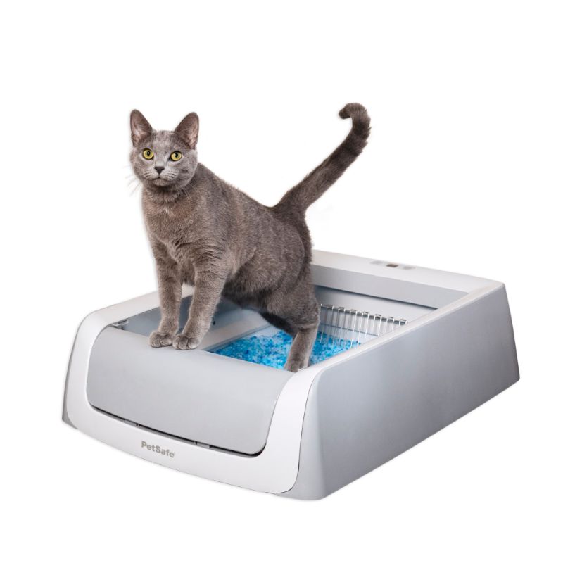 Photo 1 of PetSafe ScoopFree Complete Plus Automatic Self Cleaning Cat Litter Box - Includes Disposable Tray with Crystal Litter
