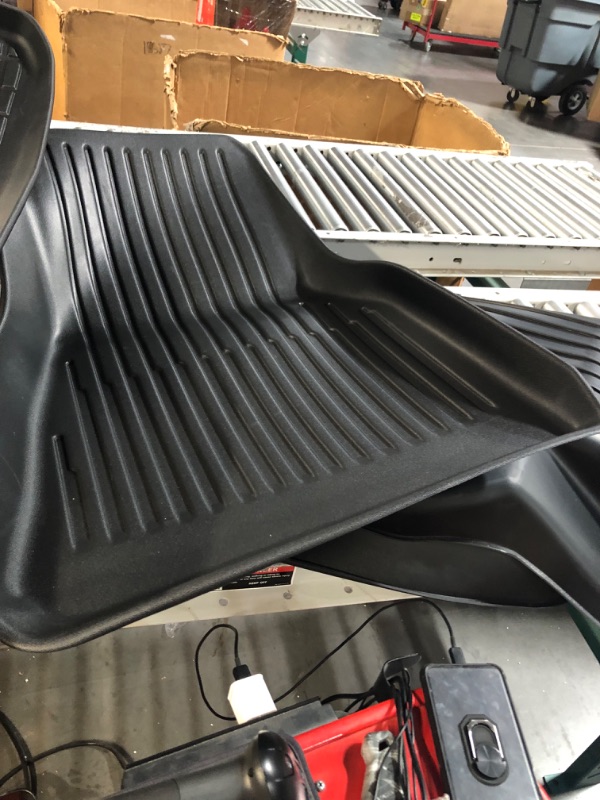 Photo 2 of Maysoo Tesla Model Y Floor Mats, Tesla Model Y 5-Seat 2020-2023 Accessories, All Weather Floor Mat Front Rear Cargo Liner Mat, Heavy Duty Floor Mats (Set of 6) Model Y floor mats (set of 6)spPBWPNY23X
