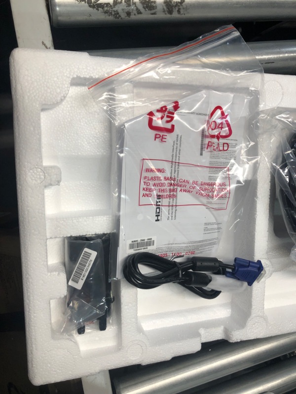 Photo 3 of **MISSING POWER CORD***
Acer SB220Q Bi 21.5 Inches Full HD (1920 X 1080) IPS Ultra-Thin Zero Frame Monitor