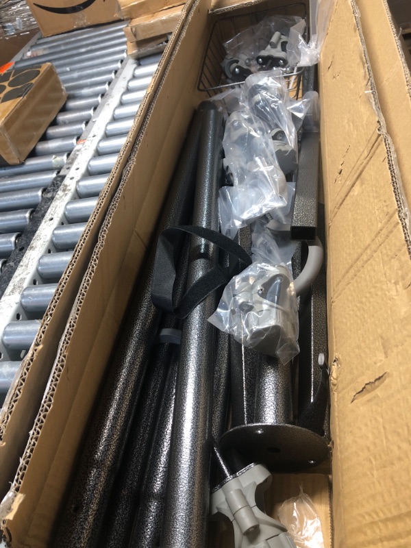 Photo 1 of CXWXC 2-/4-Bike Storage Rack with Basket - Bike Rack Garage for Road, Mountain and Hybrid Bike Garage & Home (For 4 bikes)