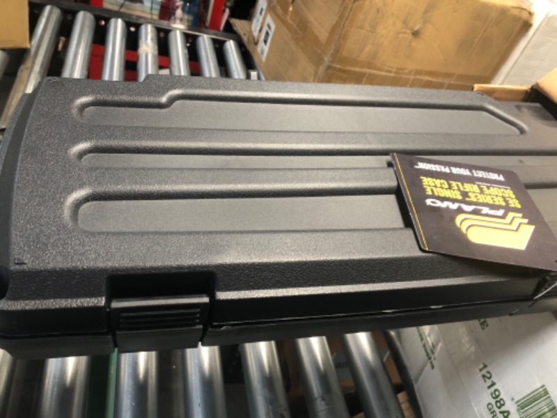 Photo 1 of Plano 1612 Deep Water Resistant Field Box with Lift Out Tray Single Scoped Rifle Case