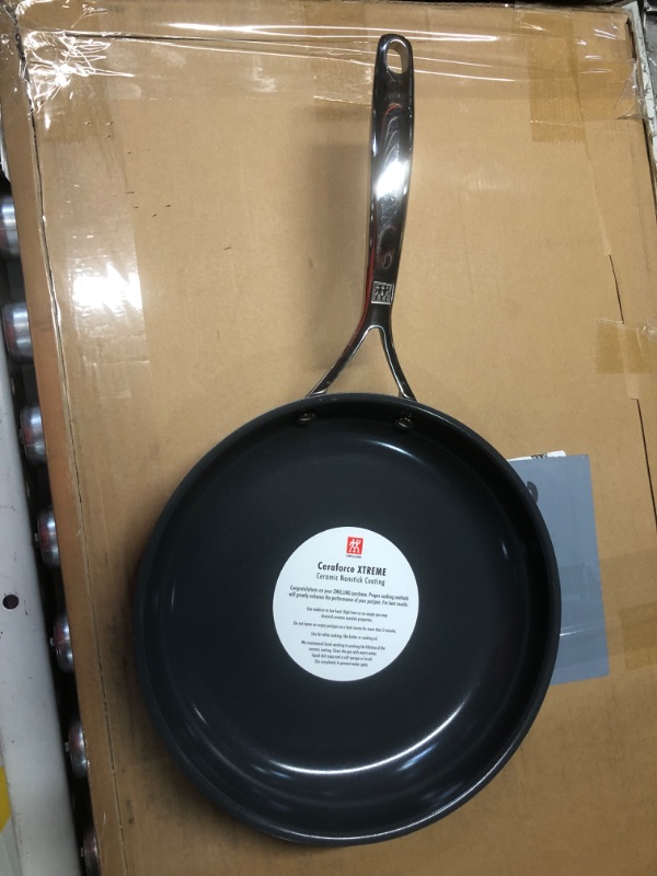 Photo 2 of 
KitchenAid Hard Anodized Induction Nonstick Fry Pan/Skillet with Lid, 12.25 Inch, Matte Black