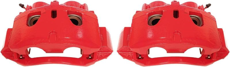 Photo 1 of 
Power Stop Front S5302 Pair of High-Temp Red Powder Coated Calipers