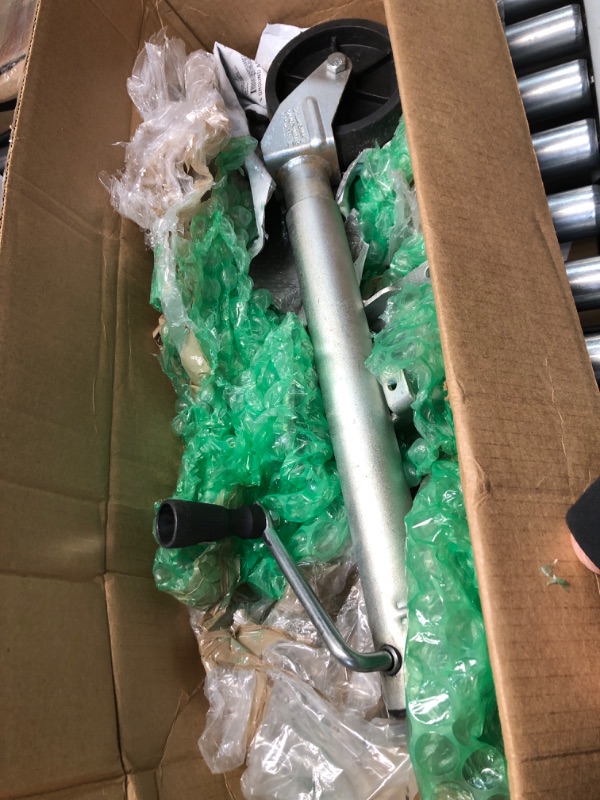 Photo 1 of Fulton XP15L 0101 Swivel Trailer Tongue Jack with 8" Wheel - 1500 Lbs. Capacity