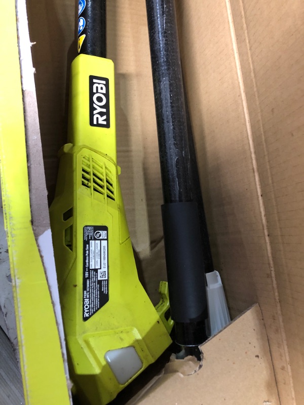 Photo 3 of (READ FULL POST) Ryobi ONE+ 8 in. 18-Volt Lithium-Ion Battery Pole Saw (Tool Only)