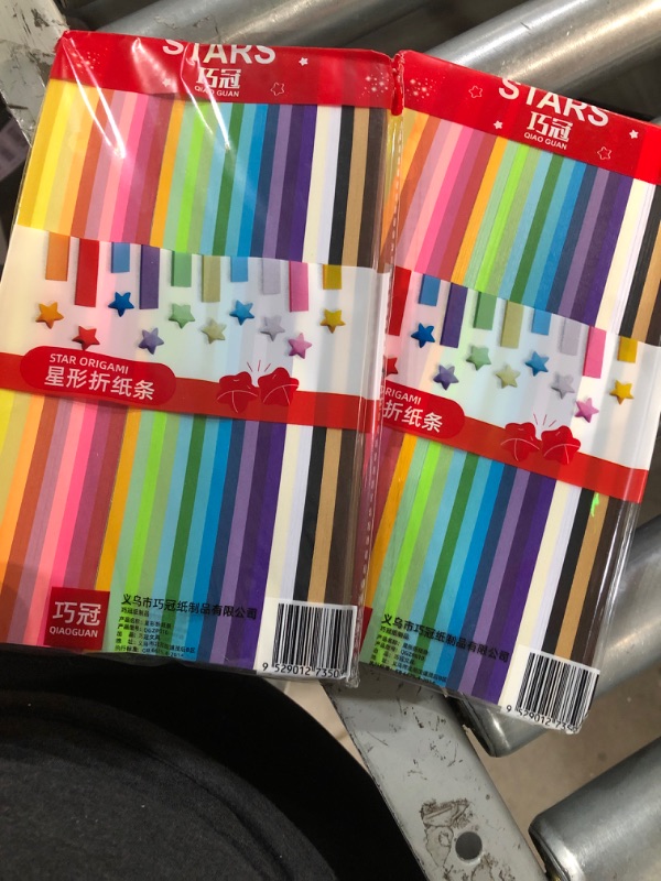 Photo 1 of 1350 Sheets Origami Star Paper Strips, Lucky Star Paper Strips, bundle of 2 