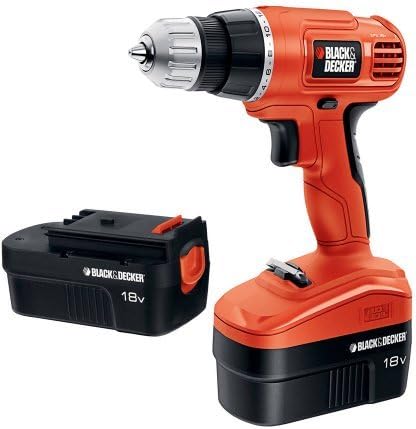 Photo 1 of **NON-FUNCITONAL**
18Volt Ni-Cad Drill/Driver with 2 Batteries, Muticolor
