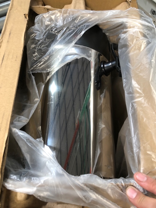 Photo 1 of Elite Gourmet CCM040 Stainless Steel 40 Cup Coffee Urn Removable Filter For Easy Cleanup, Two Way Dispenser with Cool-Touch Handles Electric Coffee Maker Urn, Stainless Steel