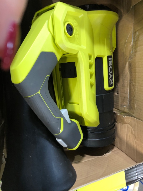 Photo 4 of **PARTS ONLY/SALE FINAL**
**NON-REFUNDABLE** // **SALE FINAL**  
(READ FULL POST) RYOBI 110 MPH 525 CFM 40-Volt Lithium-Ion Cordless Variable-Speed Jet Fan Bare Tool Leaf Blower, Battery and Charger Not Included