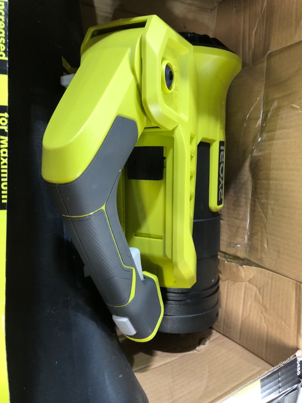 Photo 3 of **PARTS ONLY/SALE FINAL**
**NON-REFUNDABLE** // **SALE FINAL**  
(READ FULL POST) RYOBI 110 MPH 525 CFM 40-Volt Lithium-Ion Cordless Variable-Speed Jet Fan Bare Tool Leaf Blower, Battery and Charger Not Included