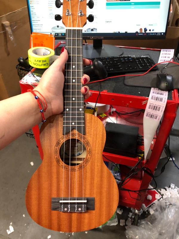 Photo 4 of ***USED READ NOTES***AODSK Soprano Ukulele for Beginners Kit for Kid Adult Student 