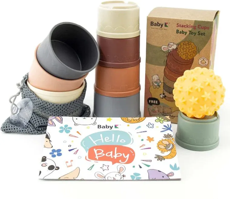 Photo 1 of BABY K Baby Stacking Cups Toy