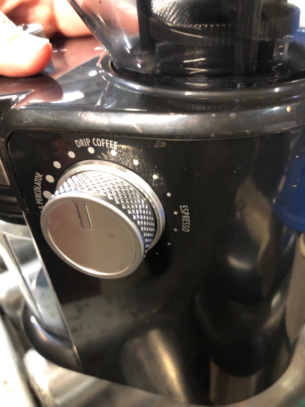 Photo 2 of Electric Burr Coffee Grinder, Adjustable Burr Mill Coffee Bean Grinder with 18 Grind Settings, Burr Coffee Grinder for Espresso, Drip Coffee and French Press?Black