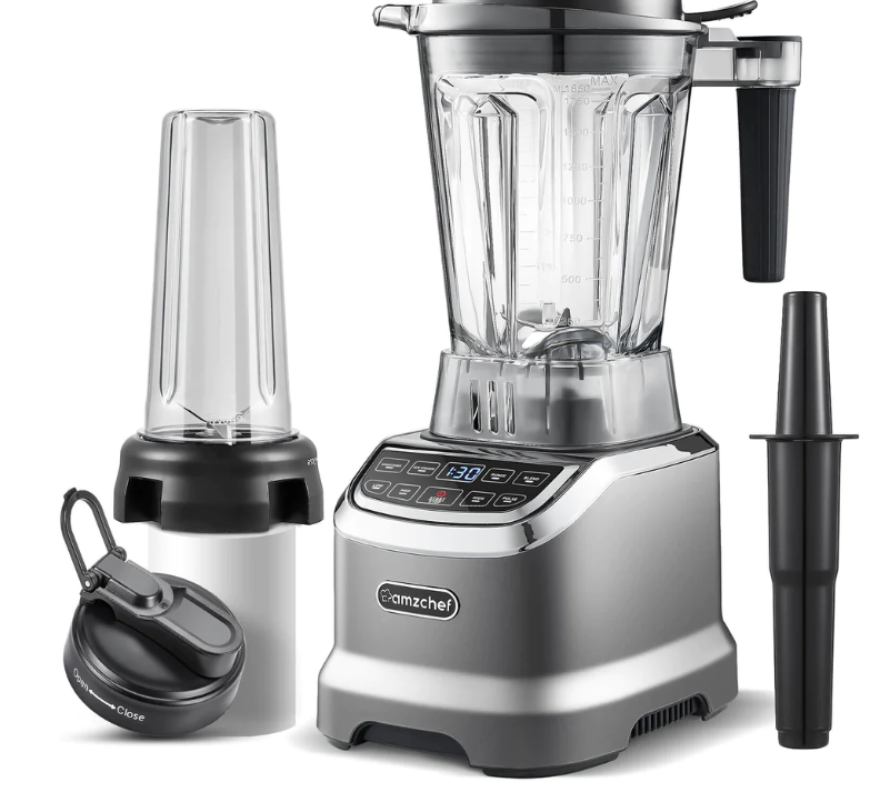 Photo 1 of **JUST THE BLENDER** AMZCHEF ZM5003 Smoothie Countertop High-Speed Blender 1800W