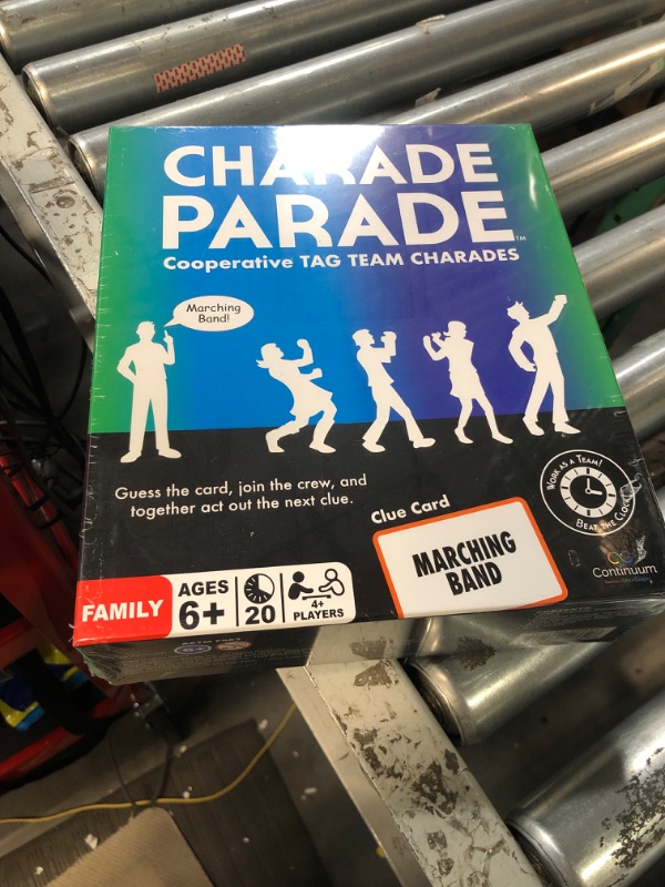 Photo 2 of Charade Parade - The Game of Tag Team Charades, Fun Game for Families and Friends, Dance, Act, and Gesture Your Way to Victory