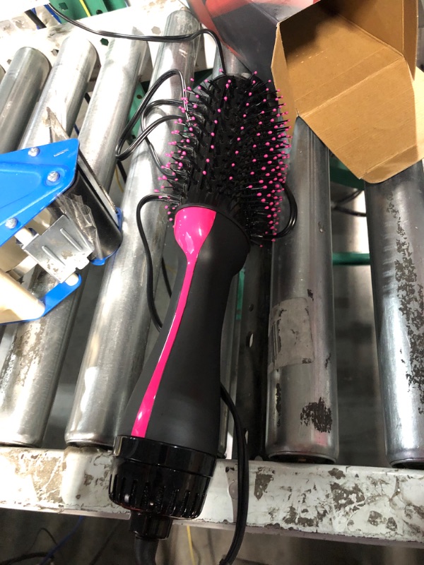 Photo 2 of Hair Dryer Brush Blow Dryer Brush in One, 4 in 1 Styling Tools Blow Dryer with Ceramic Oval Barrel, Hair Dryer and Styler Volumizer,