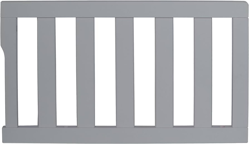 Photo 1 of Dream On Me Convertible Crib Toddler Guard Rail in Cool Grey, 