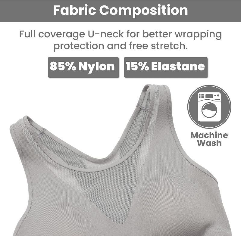 Photo 1 of E-Daily Shopper Sports Bras | Mesh Fabric Panel and Padded for Medium Support |small