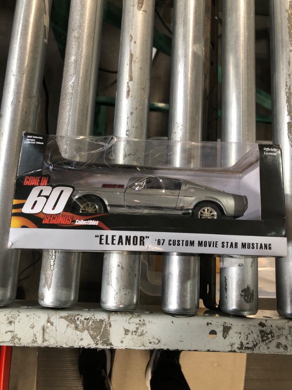 Photo 2 of 1967 Ford Mustang Custom \Eleanor\ Gone in 60 Seconds Movie (2000) 1/24 Diecast Model Car by Greenlight