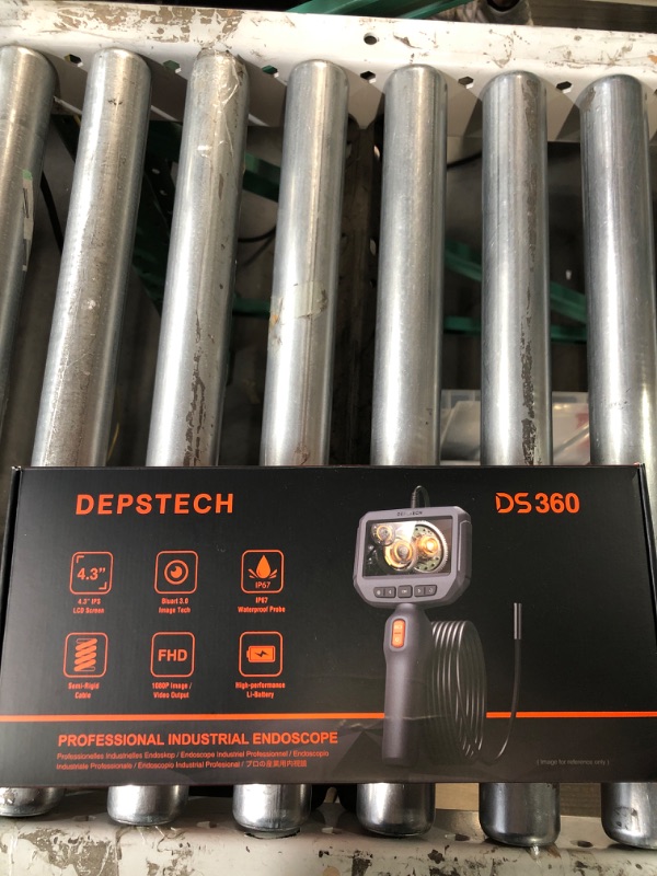 Photo 1 of Endoscope Camera with Light, SKYEAR Handheld Borescope 4.3'' HD 1080P with 8 Adjust LED Lights