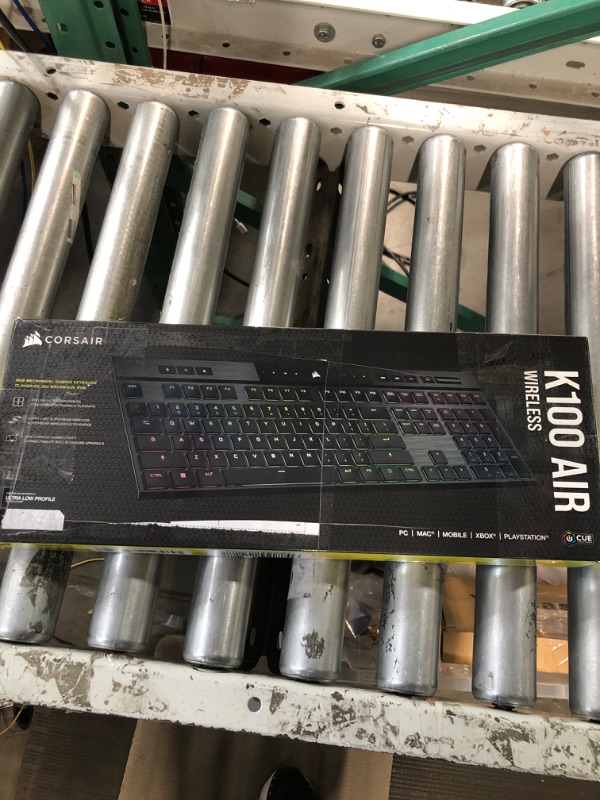 Photo 2 of **BROKEN LEFT CTRL KEY CAP** 
Corsair K100 AIR Wireless RGB Mechanical Gaming Keyboard - Ultra-Thin, Sub-1ms Slipstream , Low-Latency Bluetooth