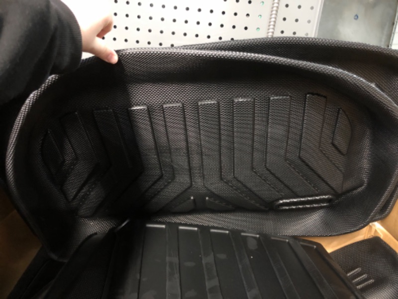 Photo 3 of **MIGHT NOT BE THESE EXACT FLOOR MATS** Tesla Model 3 Floor Mats 2017-2023 All-Weather Cargo Liner Floor Mats 