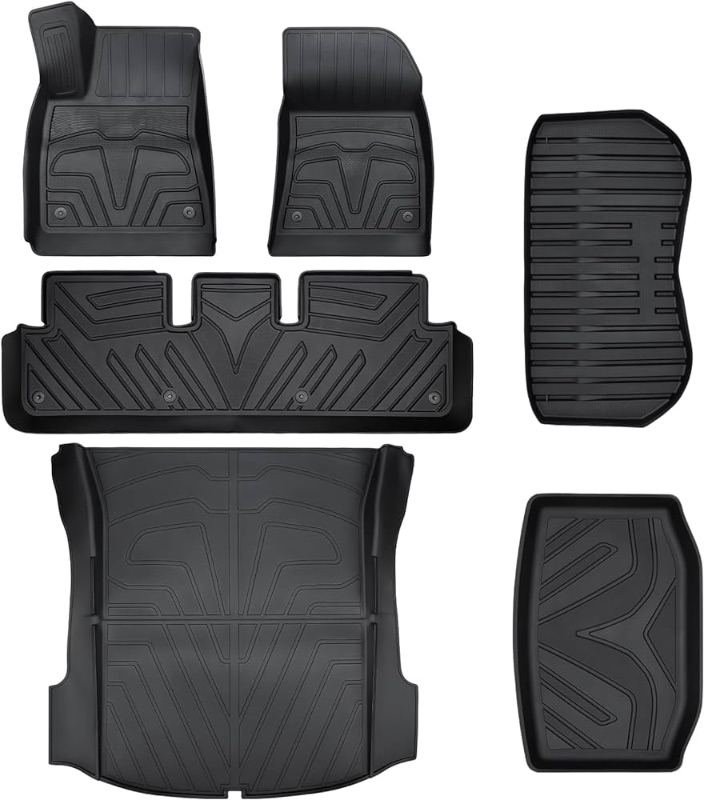 Photo 1 of **MIGHT NOT BE THESE EXACT FLOOR MATS** Tesla Model 3 Floor Mats 2017-2023 All-Weather Cargo Liner Floor Mats 