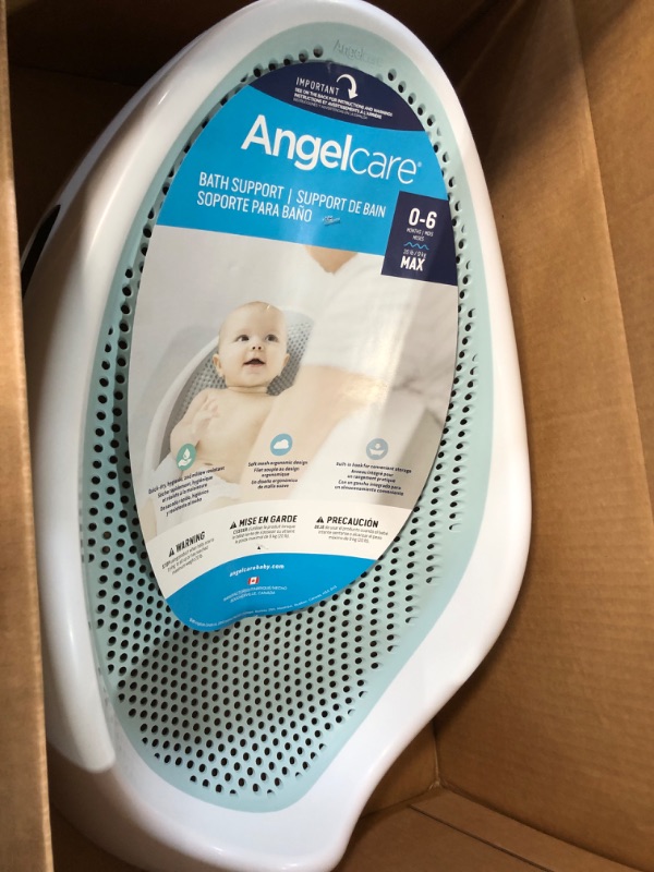 Photo 2 of Angelcare Baby Bath Support (Aqua) | Ideal for Babies Less than 6 Months Old