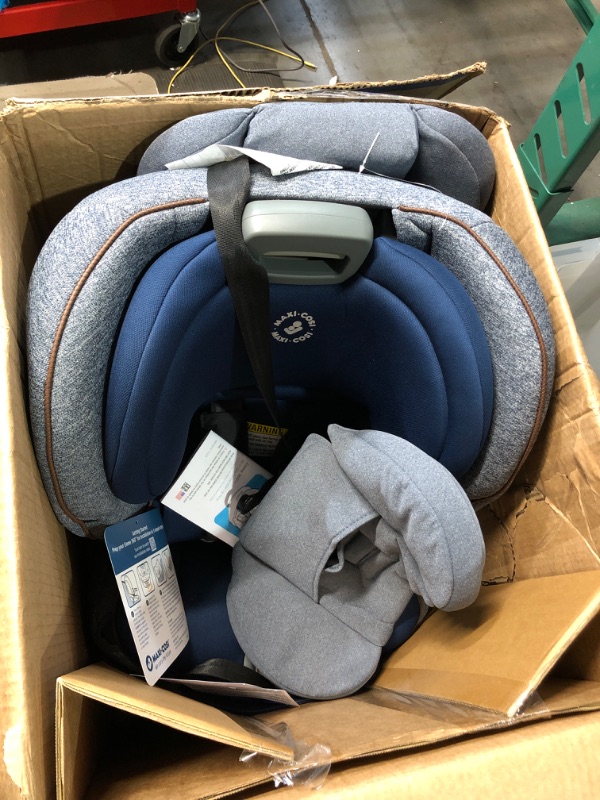 Photo 2 of (READ FULL POST) Maxi-Cosi Emme 360 Rotating All-in-One Convertible Car Seat, Navy Wonder