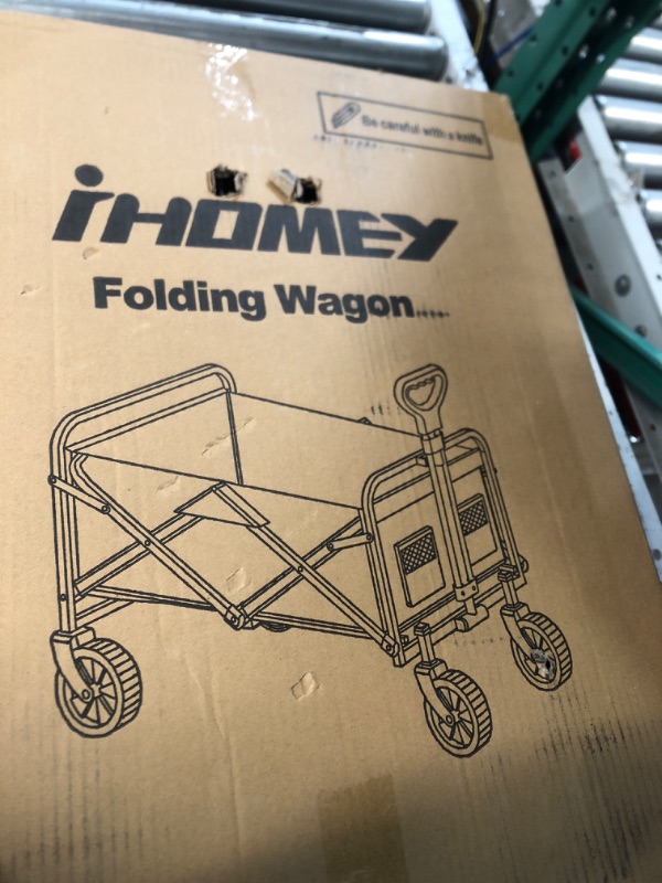 Photo 4 of **missing hardware** Collapsible Folding Wagon, Outdoor Utility 