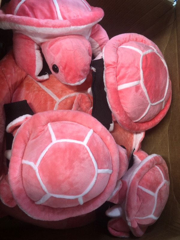 Photo 3 of **STOCK PHOTO FOR REFERENCE ONLY COLOR PINK*** 
Wettarn 5 Pcs Large Turtle Butt Pads for Snowboarding 