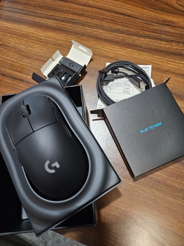 Photo 4 of Logitech G Pro Wireless Gaming Mouse with Esports Grade Performance, Black Black Mouse