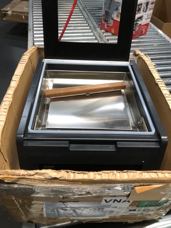 Photo 1 of ***USED - UNABLE TO TEST***
VEVOR Chamber Vacuum Sealer Commercial Vacuum Sealing Bag Packing Machine 380W