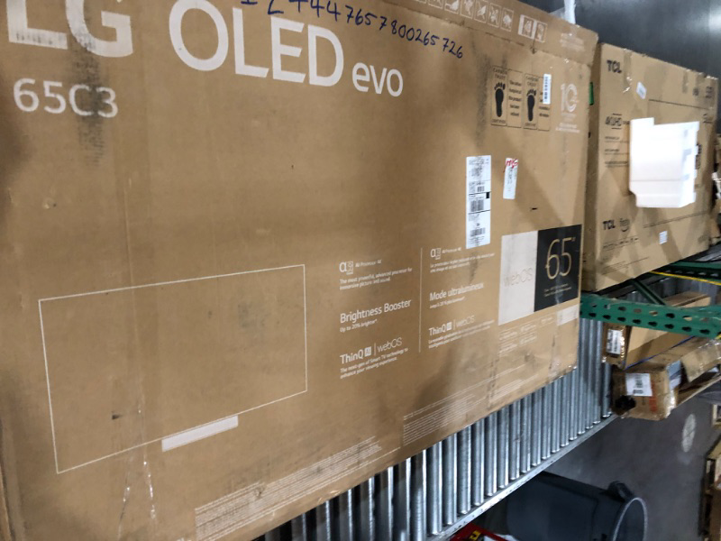 Photo 1 of LG C3 Series 65-Inch Class OLED evo 4K Processor Smart Flat Screen TV for Gaming with Magic Remote AI-Powered OLED65C3PUA, 2023 with Alexa Built-in