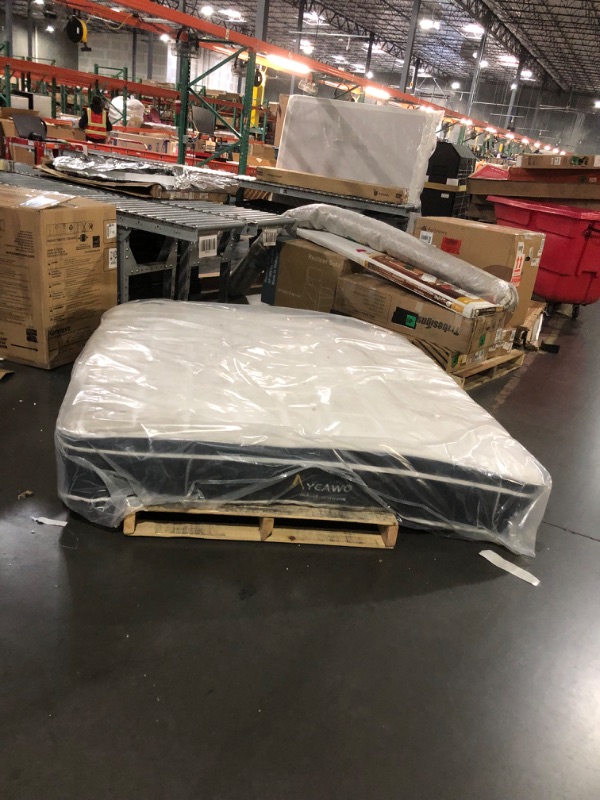 Photo 3 of ***TRUCK/TRAILER PICKUP ONLY - DAMAGED - DIRTY - SEE COMMENTS***
King Size Mattress - 12 Inch Hybrid Mattress King Size with Gel Memory Foam and Pocket Springs, Premier King Bed Mattress in a Box, Breathable and Pressure Relief, Medium Firm & Cooling Feel