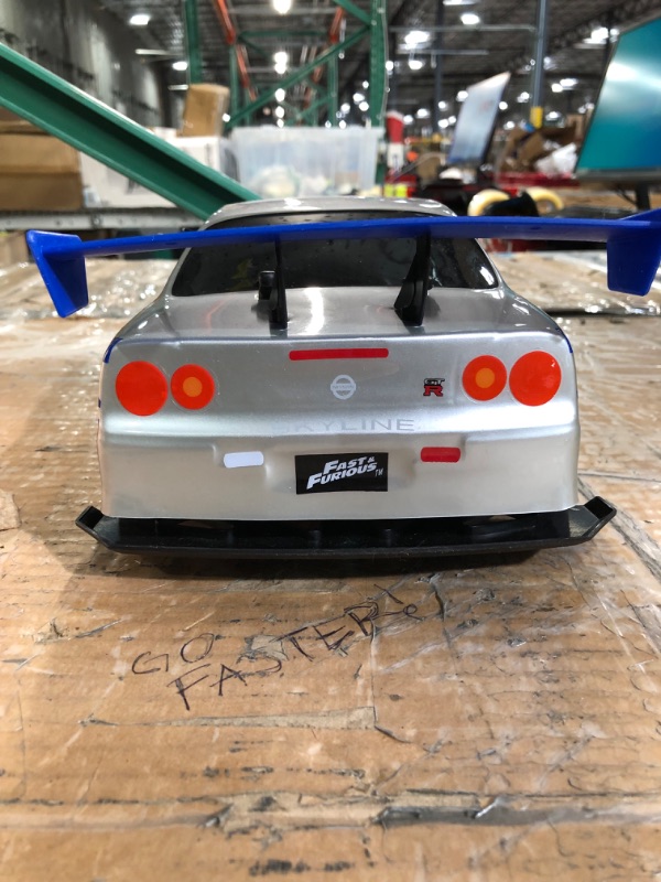 Photo 6 of *LOOK AT COMMENTS*
Jada Toys Fast & Furious Brian's Nissan Skyline GT-R (BN34) Drift PowerSilver/Blue (99701)