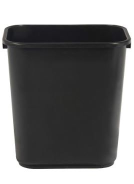 Photo 1 of AmazonCommercial 3 Gallon Rectangular Commercial Office Wastebasket