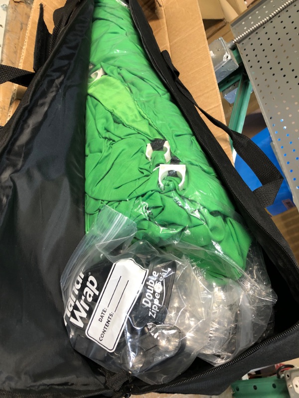 Photo 1 of GSKAIWEN 7.87ft x 13.12ft Portable Large Chromakey Green Screen Backdrop