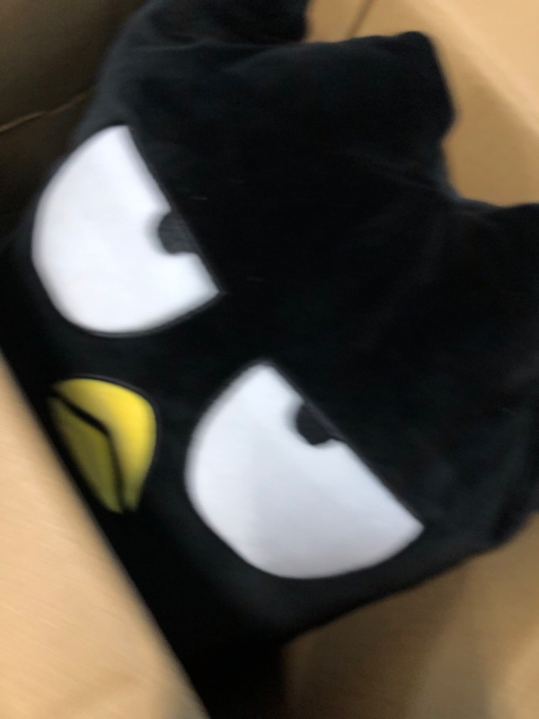 Photo 2 of Squishmallows Original Sanrio 14-Inch Badtz-Maru Plush - Large Ultrasoft Official Jazwares Plush Black Badtz-maru