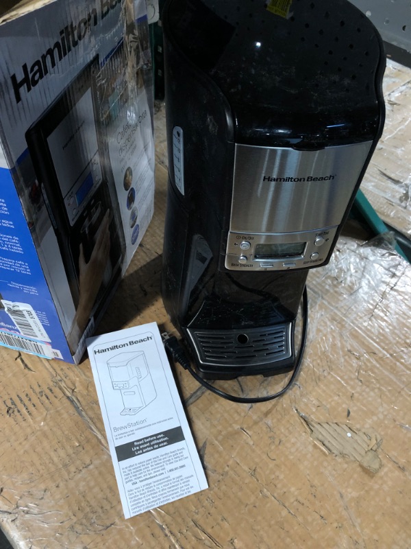 Photo 5 of *FOR PARTS ONLY* NON FUNCTIONAL
Hamilton Beach Summit Brewstation Coffee Maker- 48464