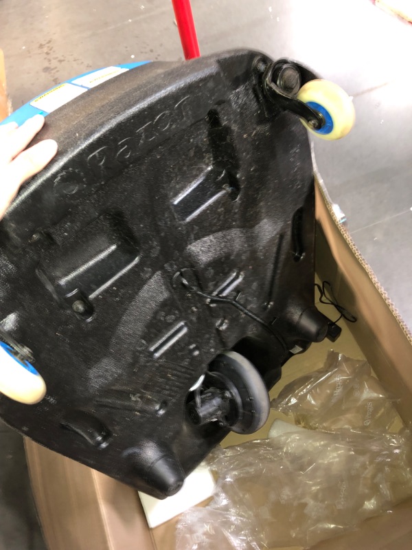 Photo 1 of *NON FUNCTIONAL* FOR PARTS ONLY
Razor Crazy Cart Shift for Kids Ages 6+ (Low Speed) 8+ (High Speed) - 12V Electric Drifting Go Kart
