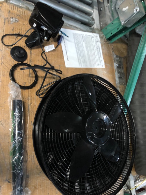 Photo 2 of *FOR PARTS ONLY* NON FUNCTIONAL
Lasko Elegance & Performance Pedestal Fan, 18 Inch, Black 1827 & 1820 18? Elegance & Performance Adjustable Pedestal, White-Features Oscillating Movement Tilt-back Fan Head, 2.3