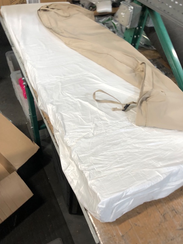 Photo 1 of *FOR PARTS ONLY*
Baby Mattress (Biege) White