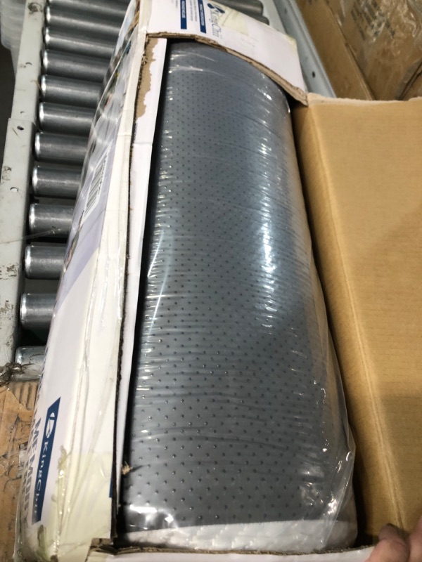 Photo 1 of KingChii Upgrade 3" Thick 50D Support Full Memory Foam Camping Mattress, Ice Silk Knitted Fabric Cover 72*24*3 inch/Small Single