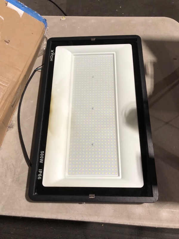 Photo 5 of ***NOT FUNCTIONAL - FOR PARTS ONLY - NONREFUNDABLE - SEE COMMENTS***
XYCN 500W LED Flood Light,(2750W Equivalent) Super Bright 58,500LM Daylight 5000K IP66 Waterproof 