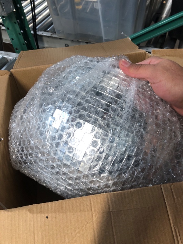 Photo 1 of 12 Inch Disco Ice Bucket Disco Themed Ice Bucket with 11 Disco Balls Cocktail Stirrers Disco Party Ice Bucket Home Restaurant Bar Party Accessories for Wine Beer Champagne Cooler(Exquisite Style)