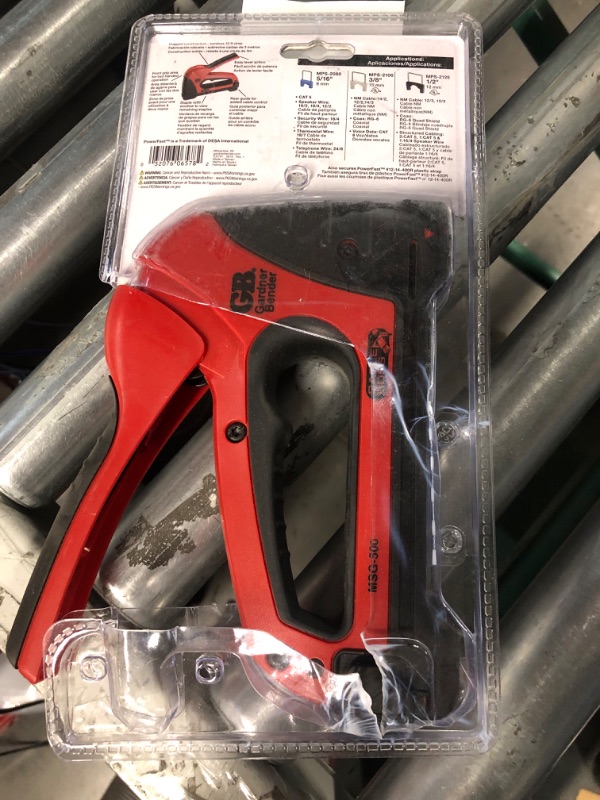 Photo 1 of (STOCK PHOTO)
Gardner Bender Manual Staple Gun
